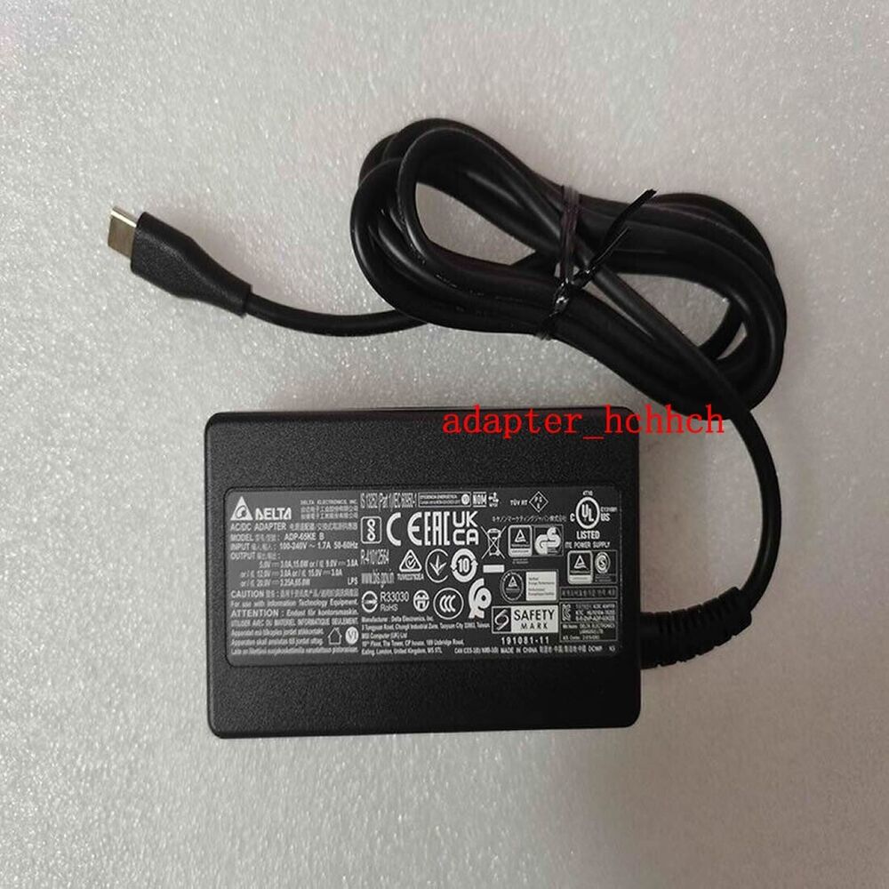 New Original OEM MSI 65W Adapter for Summit E14 EVO A12M-044FR ADP-65KE B Laptop