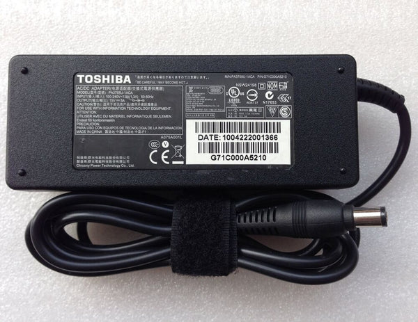 New Original OEM Toshiba 75W 15V Adapter for Satellite A15 A50S A55 M45 M55 R25
