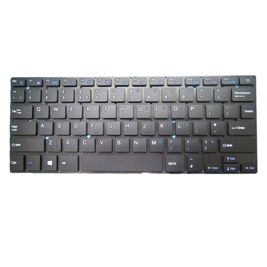 United Kingdom UK Laptop Keyboard MB27716023 XK-HS002 MB2778018 YXT-93-204 Black