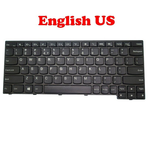 US Keyboard For Thinkpad Yoga 11E 20D9 20DA 20E5 20E7 20E6 20E8 04X6335 04X6257