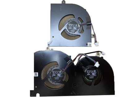 Laptop CPU GPU FAN For MSI Creator 17 B11UE B11UG B11UH MS-17M1 MS17M1 4PIN New