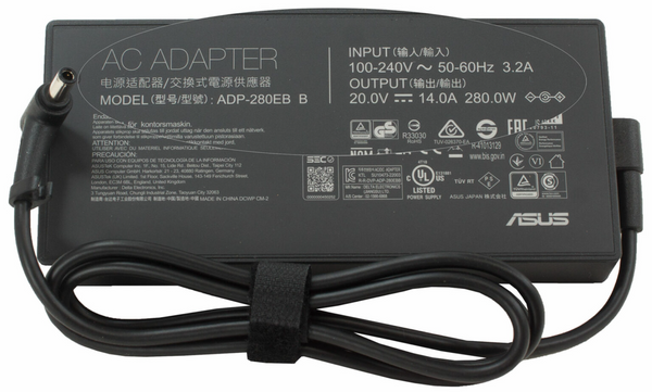 New Original ASUS 280W AC Adapter for Asus ROG Strix G16 G614JI-AS94 ADP-280EB B