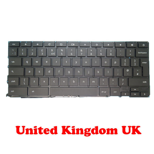 UK Backlit Keyboard For Google Chromebook Pixel 2015 C1501W United Kingdom