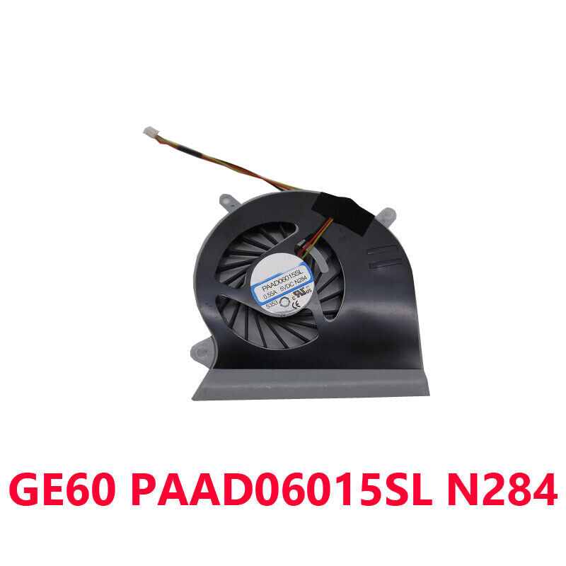N284 CPU Fan For MSI GE60 0NC 2PE MS-16GA MS-16GC PAAD06015SL-N284 0.55A DC5V