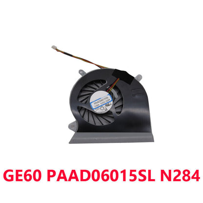 N284 CPU Fan For MSI GE60 0NC 2PE MS-16GA MS-16GC PAAD06015SL-N284 0.55A DC5V