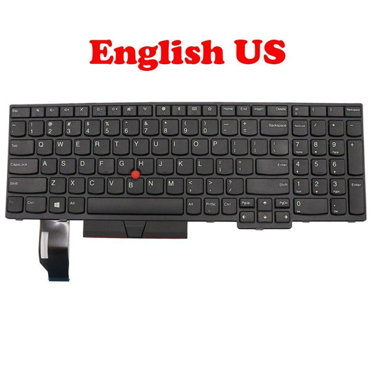 US Keyboard For Thinkpad E580 E585 E590 E595 L580 L590 T590 01YP560 01YP720 New