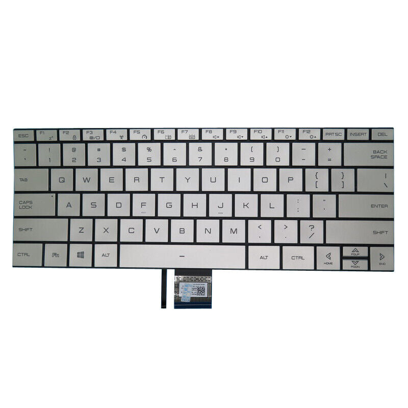 Laptop Keyboard For WootBook Metal II PF4NU1F English US With Backlit Black New
