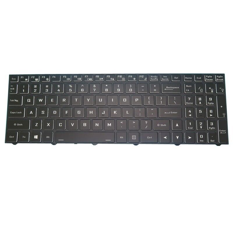 Keyboard For System76 Darter Pro (darp6) English US With Backlit Black New