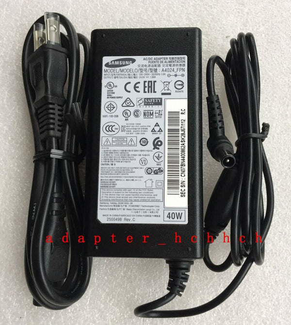New Original Samsung HW-NM65C Soundbar A4024_FPN&BN44-00862A 24V AC Adapter&Cord