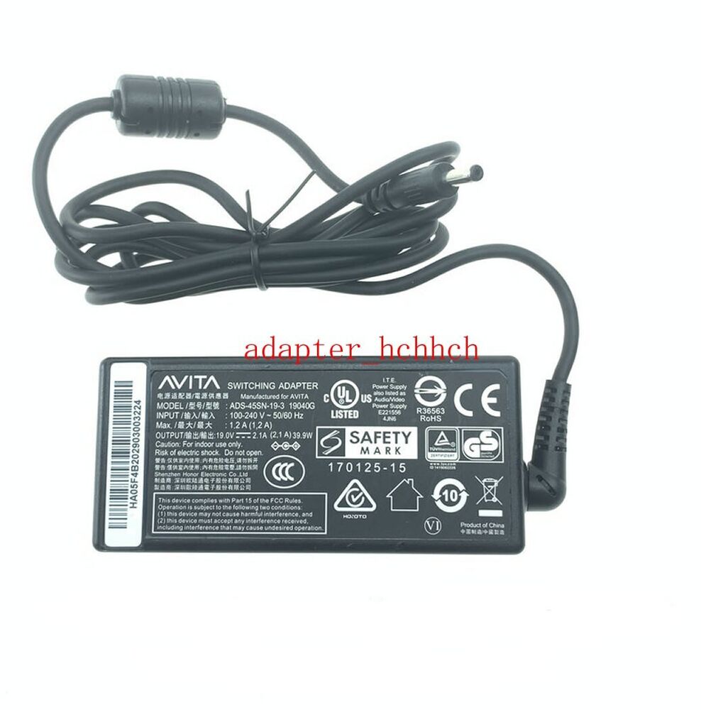 New Original AVITA 19V Adapter for Avita Liber V14 NS14A8INF561-CS 19040G Laptop