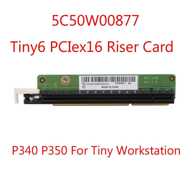 5C50W00877 Tiny6 PCIex16 Riser Card For Lenovo ThinkStation P340 P350 Tiny