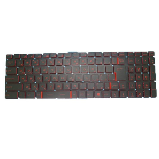 Laptop Backlit MS17FK Keyboard For MSI Bravo 17 / 17 A4DDR MS-17FK Japanese Red