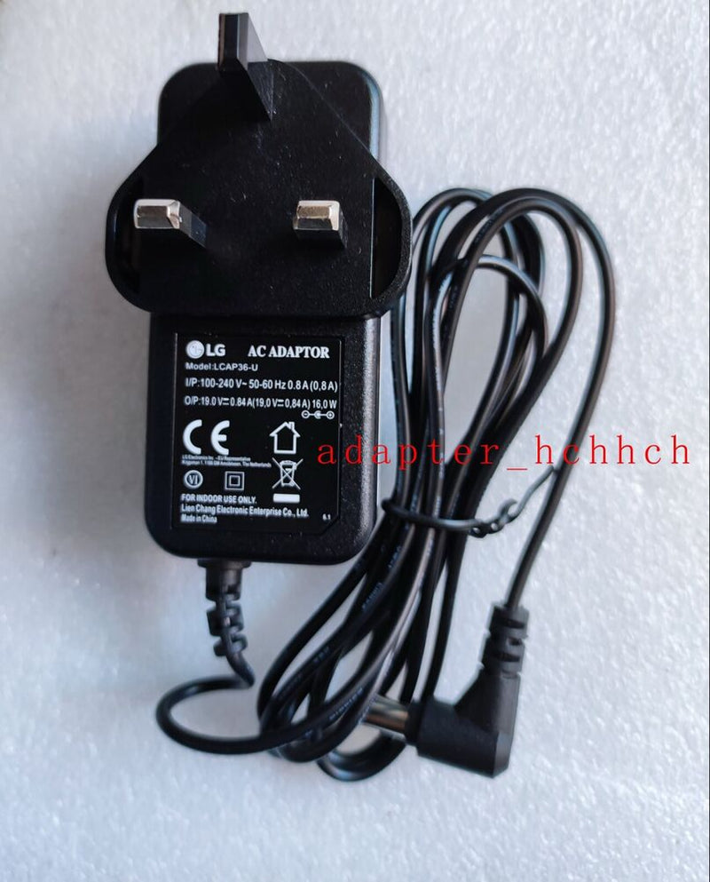 New Original LG 19V 0.84A AC Adapter for LG 22MK400H LCAP36-U computer monitor