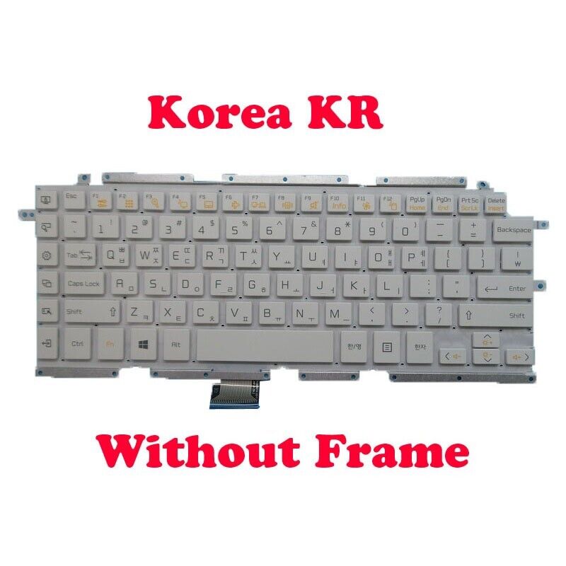 Keyboard For LG 13Z930 13Z935 ZD360 Korea V138967AS1 AEW73409901 V138967AS2 Whit