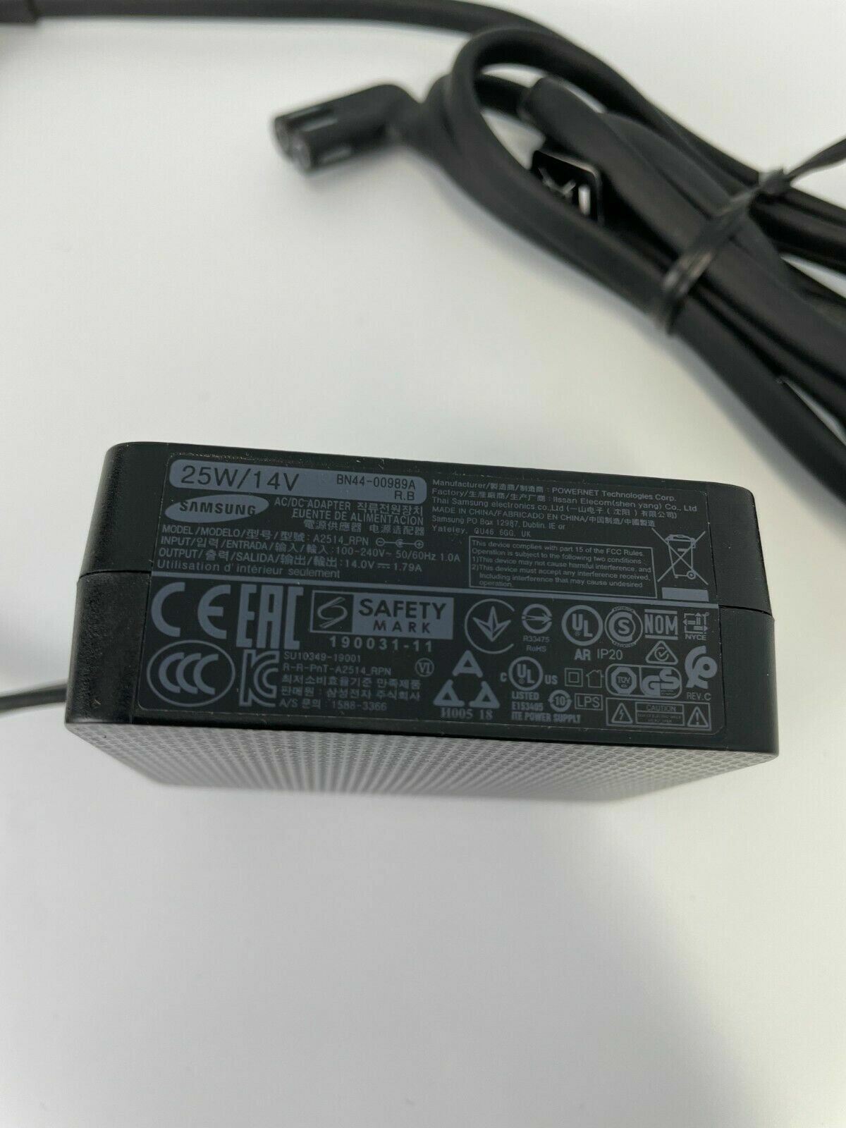 Samsung BN44-00989A Power Supply Adapter 14V 1.79A