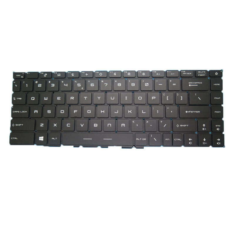 English Keyboard For MSI GS66 GP66 GE66 WS66 NSK-FFABN 01 9Z.NJ2BN.A1D AE09U010