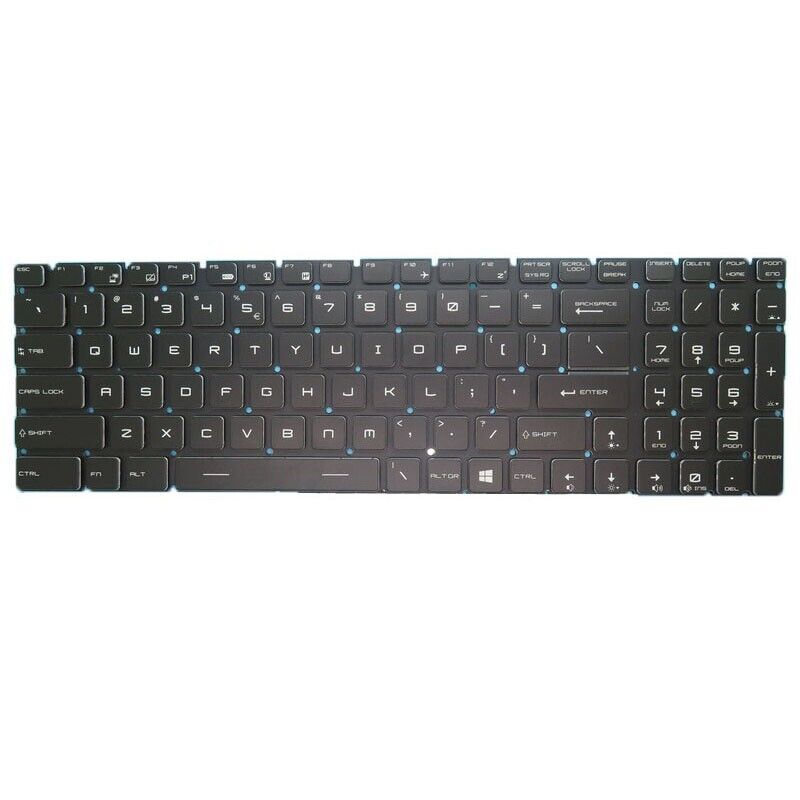 Laptop Backlit MS17FK Keyboard For MSI Bravo 17 / 17 A4DDK MS-17FK English US