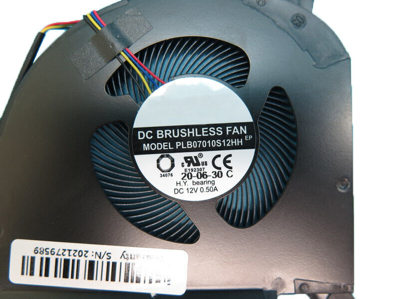 PLB07010S12HH CPU FAN For Gigabyte AERO 15 OLED AERO 17 HDR XA XB RP75XA RP77XA