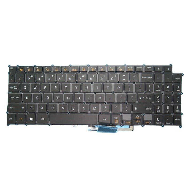 NO Backlit Keyboard For LG 15Z970 HMB8154ELA01 AEW73809822 English Black