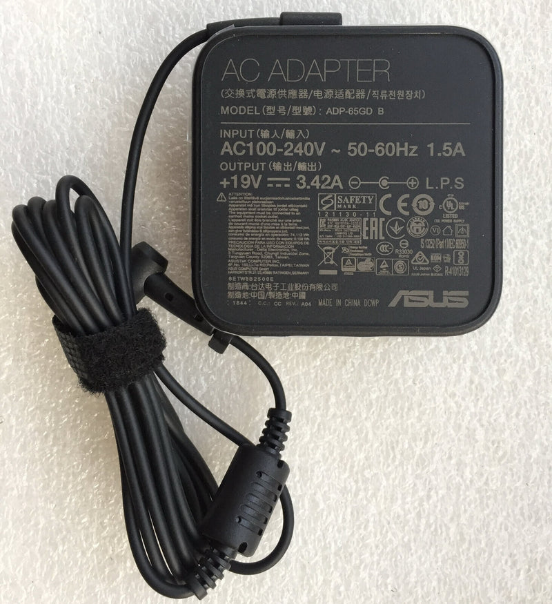 Original ASUS 65W AC Adapter&Cord for ZenBook 15 UX534FA,ADP-65GD B,ADP-65GD D@