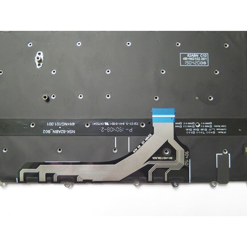 Keyboard For Samsung NP930MBE 930MBE English US BA59-04382A Black Backlit New