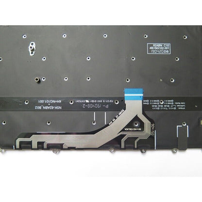 Keyboard For Samsung NP930MBE 930MBE English US BA59-04382A Black Backlit New