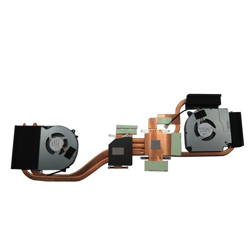 C/GPU FAN&Heatsink For CLEVO NH70 6-31-NH7EN-100 EGC-77100V1-0AH 6-31-NH5E2-202