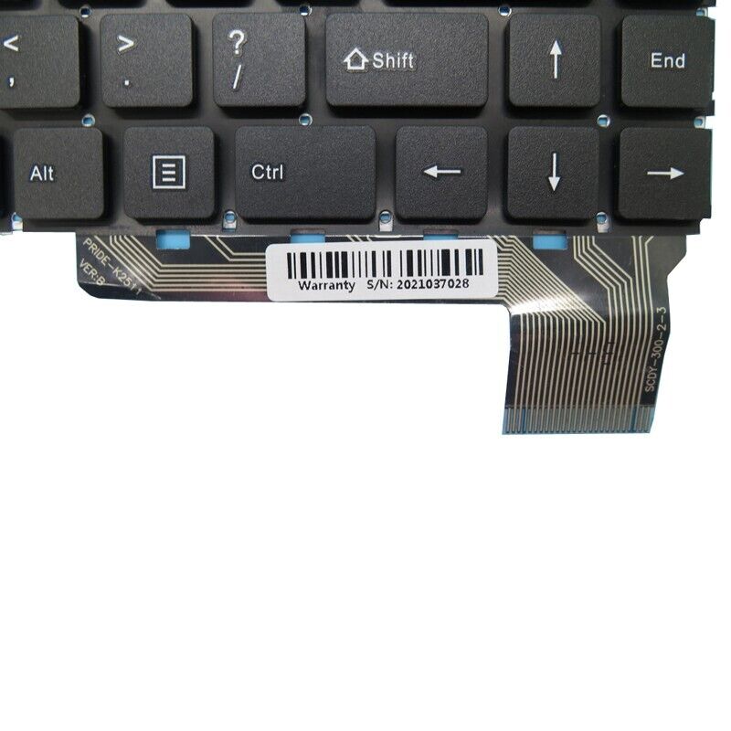 US Keyboard For Jumper EZBook 2 SCDY-300-2-3 PRIDE-K2511 English