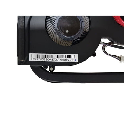 CPU GPU FAN&Heatsink For MSI GS63 GS63VR BS5005HS-U2L1 BS5005HS-U2F1 E32250112