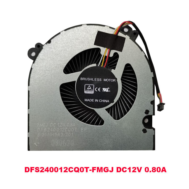 CPU FAN For CLEVO NH50AC NH55AC NH57AC NH57AF1 FMGJ DFS240012CQ0T-FMGJ 0.80A