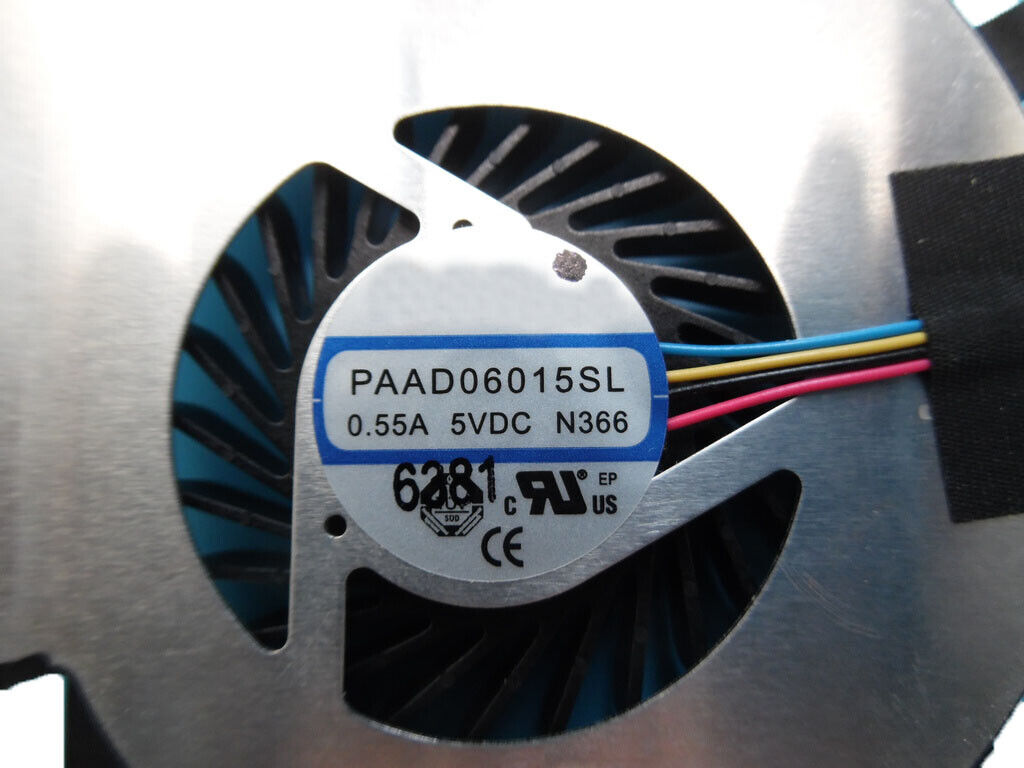 CPU Fan For MSI GE62 GL62 GE72 PE60 PE70 PAAD06015SL-N366 4PIN PAAD06015SL N366