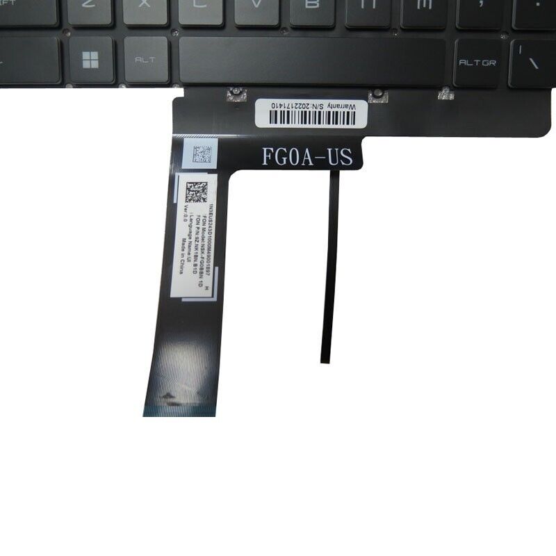 Backlit GL66 Keyboard For MSI Katana Pulse GL66-11U 11UCK 11UDK/UEK 11UGK/UGKV E