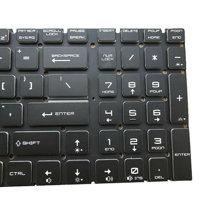 Laptop Backlit MS17FK Keyboard For MSI Bravo 17 / 17 A4DDK MS-17FK English US
