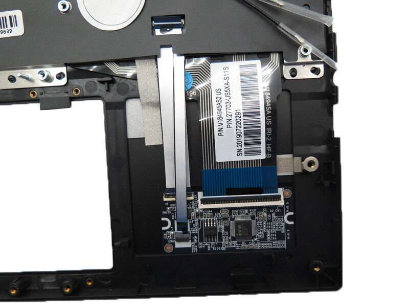 PalmRest&Keyboard For Gigabyte V184945AS2 27363-75XA0-J22S 4RK750A-000000-US3 US