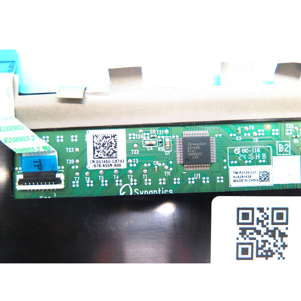 0GJ46G GJ46G Laptop Touchpad For DELL XPS 9550 9560 Precision 5510 M5510 M5520