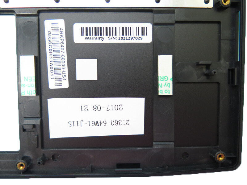 PalmRest&Keyboard For Gigabyte AERO 14 P64W7 4RKP6407-00000-US1 27363-64W61-J11S