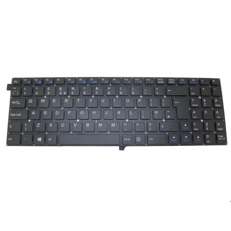 UK Keyboard For CLEVO W550EU W550EU1 MP-12C96GB-4307 6-80-W55A0-190-1 No Frame