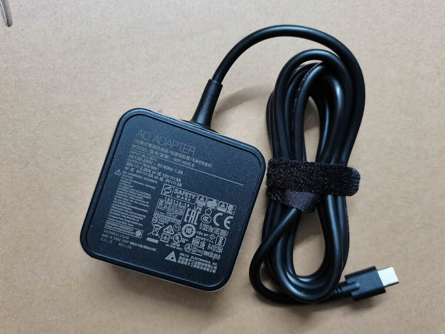 New Original Delta 45W USB-C Adapter for Wacom Cintiq Pro 13 DTH1320 ADP-45XE B@