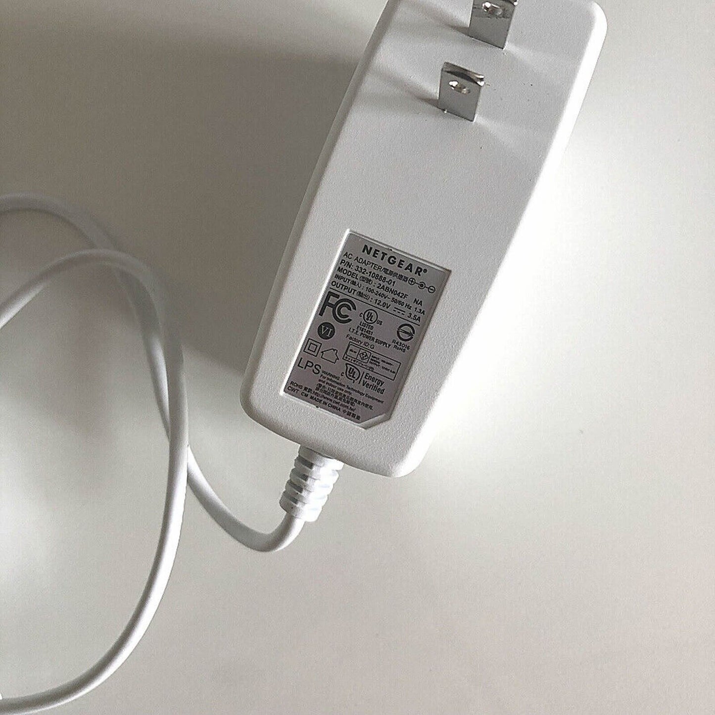 Original Netgear 12V 3.5A white Adapter for Netgear 332-10888-01 2ABN042F Router