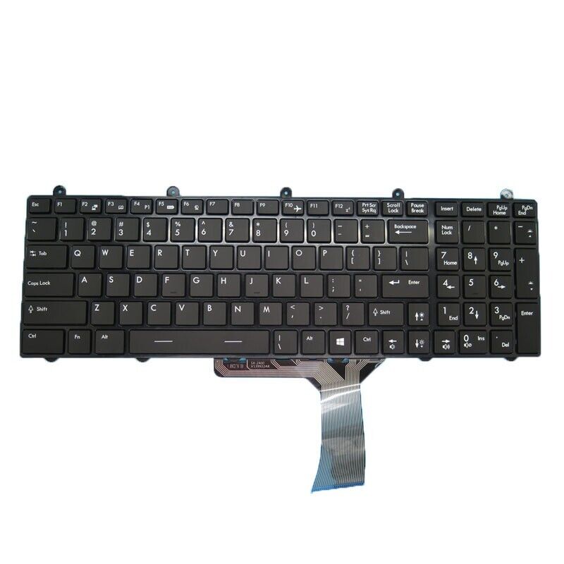 NO Backlit Keyboard For MSI GX60 GX70 3BE 3CC WT60 2OJ 2OK WT70 2OL Z70 English