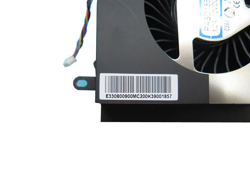 Laptop 4PIN GPU FAN For MSI GT76 9SG 9SGS 9SF 9SFS 10SF 10SFS 10SGS 1.2A 12VDC