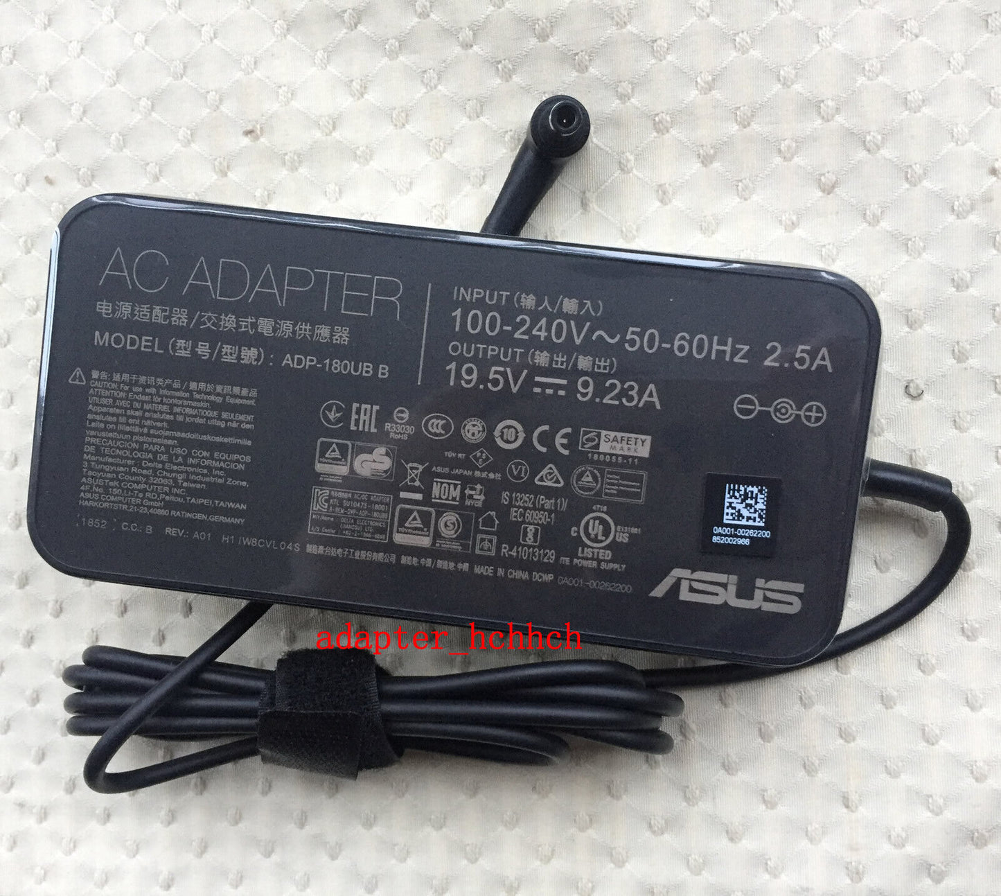 Original ASUS ROG Strix GU501GM-BI7N8,A17-180P1A,ADP-180UB B 180W AC/DC Adapter