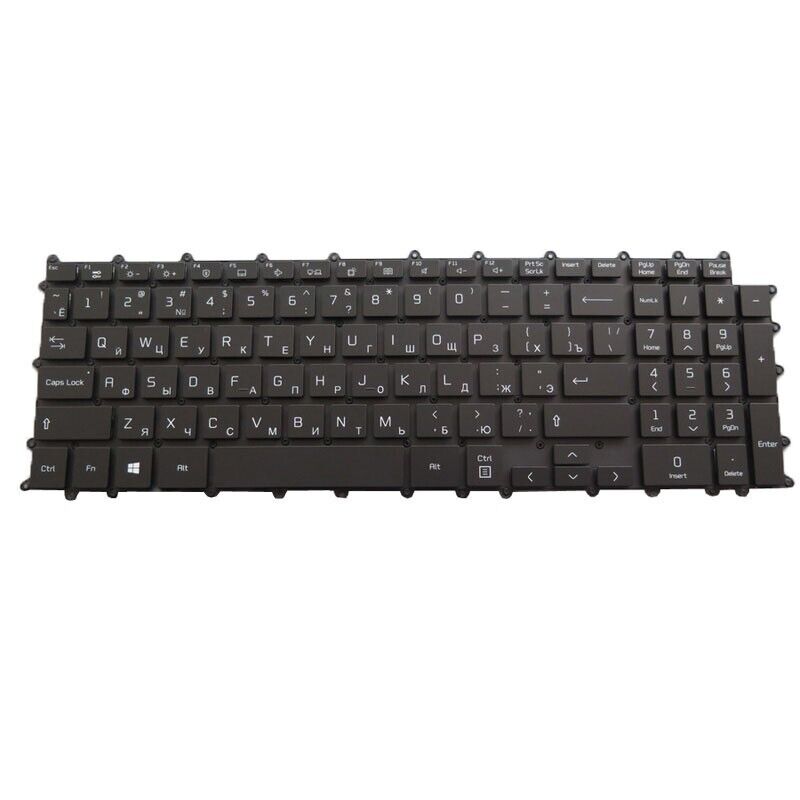 With Backlit Keyboard For LG KT01-20B9BS03RURA000 AEW74230343 Russian RU Black