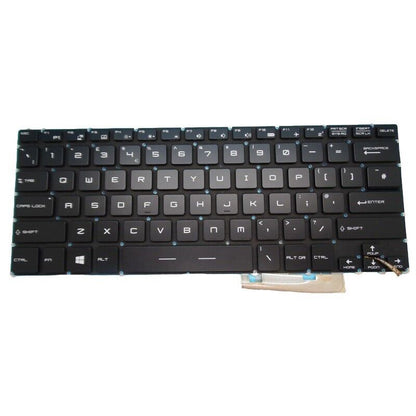 UK Backlit Keyboard For MSI GS30 2M GS32 7QE GS40 6QE 6QD GS43VR 6RE 7RE MS-14A1