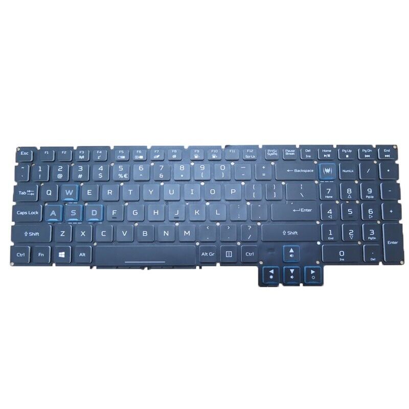 RGB Backlit Keyboard For ACER NSK-RPCBQ 1D EG05P_P93B3L AEZGER00020 NKI15170FX