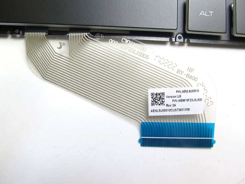 US Keyboard For Quanta NL5 NL5A NL5C NL5E NL5T WBM15F23USJ920 AENL5U00010 Black