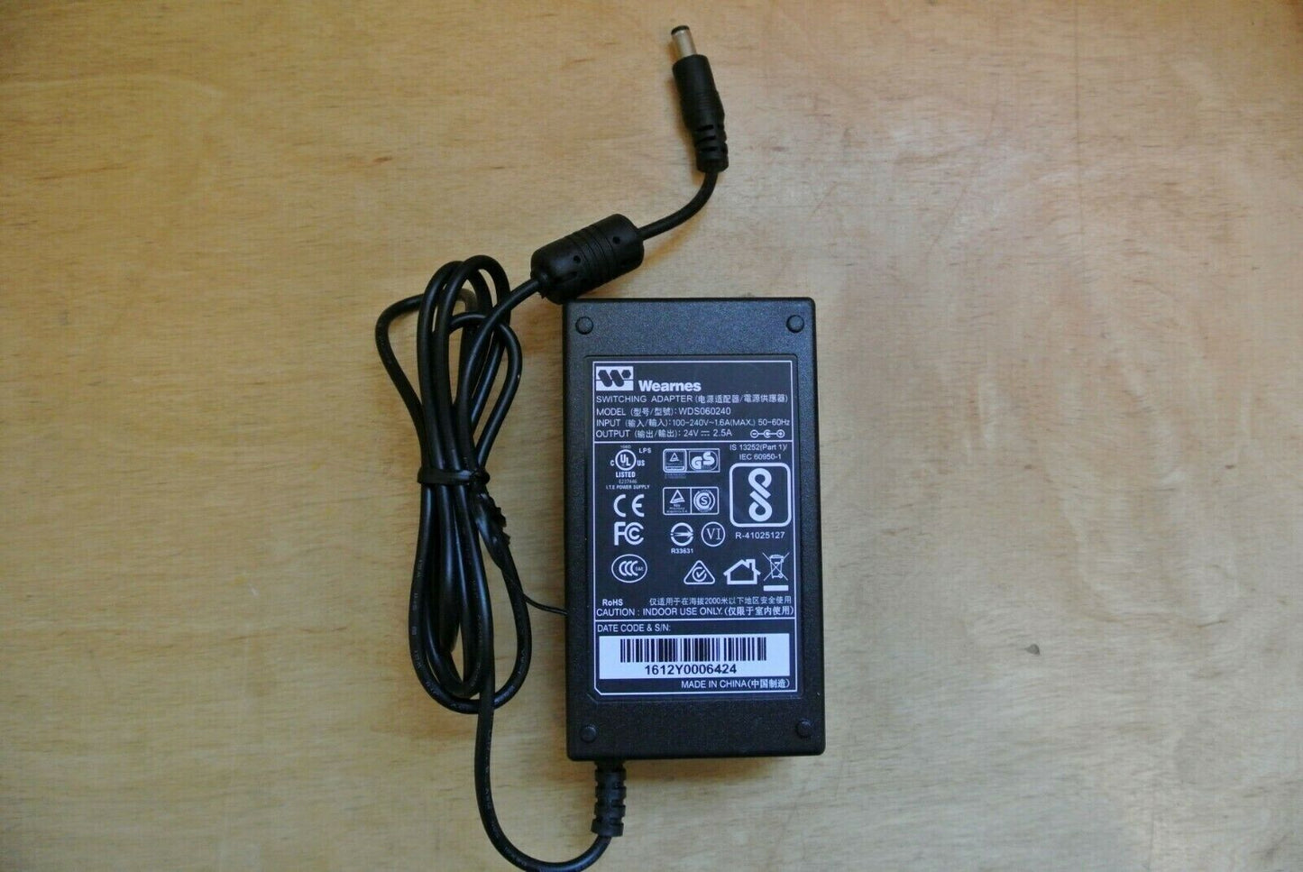 New Original 24V 2.5A Adapter For TSC TTP-225 Thermal Transfer BarCode Printer