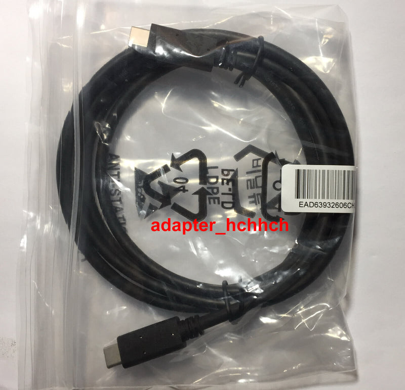 New Original LG EAD63932606 USB-C Cable for LG 34WQ75C-B QHD IPS LCD-LED Monitor