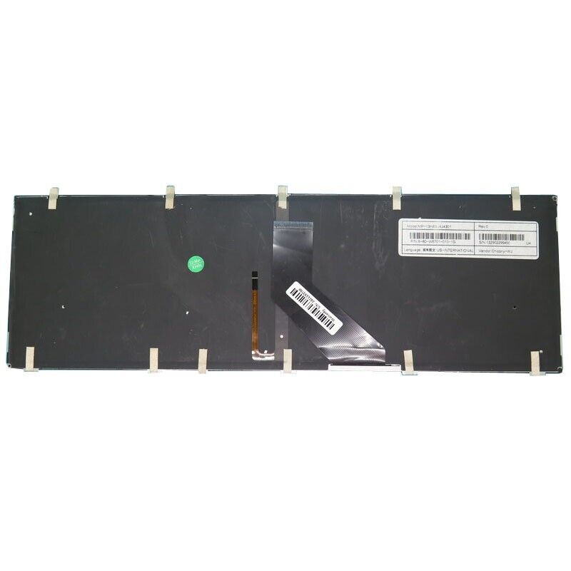 OEM Backlit Keyboard For CLEVO W370ET MP-13H83USJ430 6-80-W6700-011-1 English US