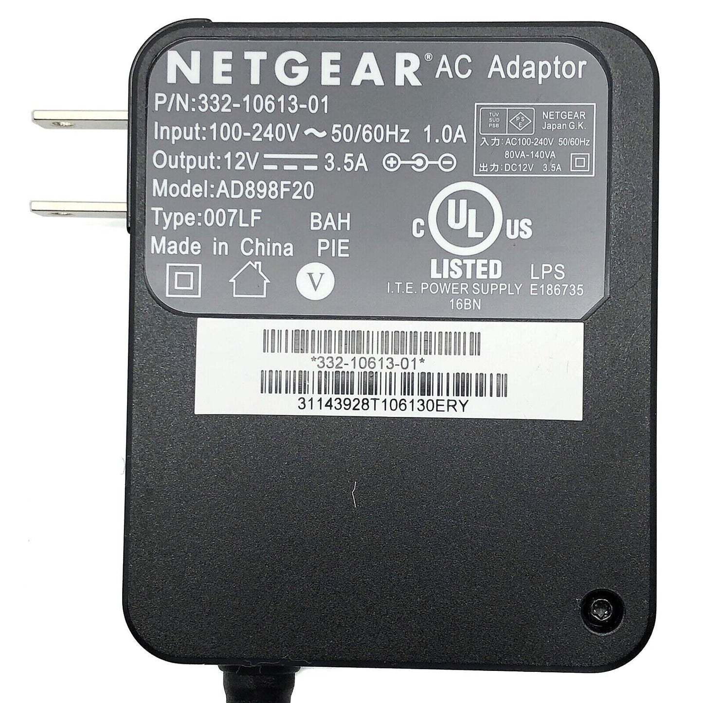 New Original 12V 3.5A Adapter for Synology RT2600AC Wi-fi AC 2600 Gigabit Router
